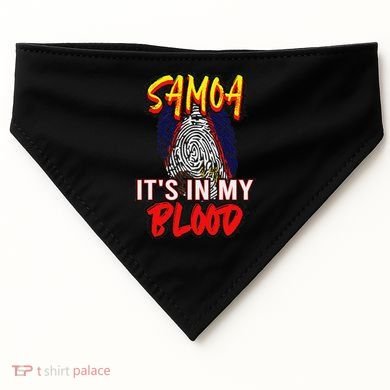 American Samoa Samoan Polynesian USA-Made Doggie Bandana