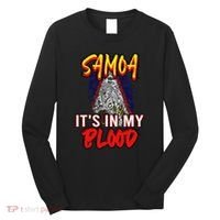 American Samoa Samoan Polynesian Long Sleeve Shirt thumb 0