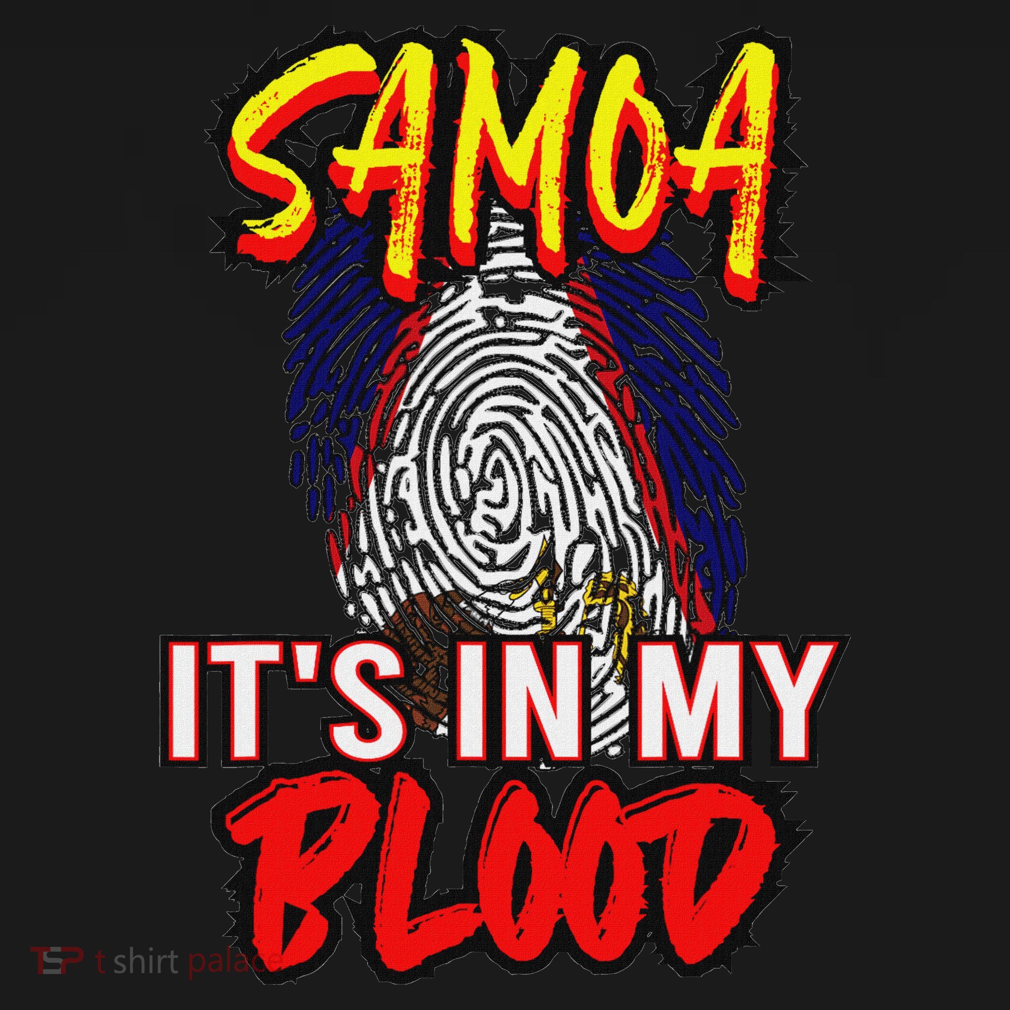 American Samoa Samoan Polynesian Button