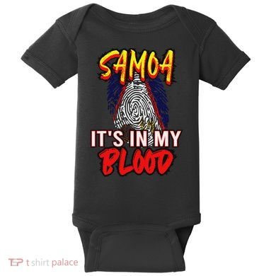 American Samoa Samoan Polynesian Baby Bodysuit