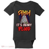 American Samoa Samoan Polynesian Baby Bodysuit thumb 0