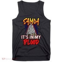 American Samoa Samoan Polynesian Tank Top thumb 0