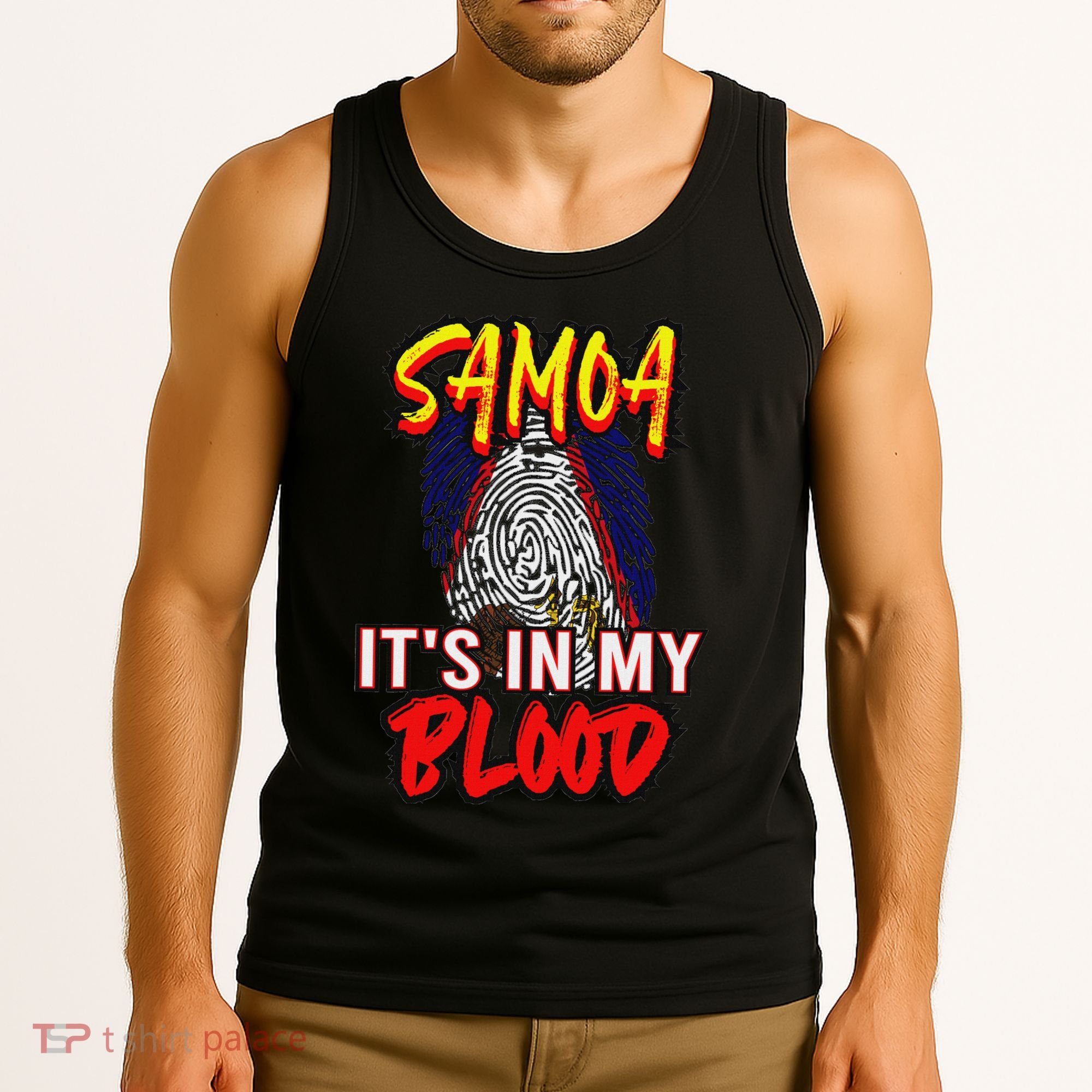 American Samoa Samoan Polynesian Tank Top