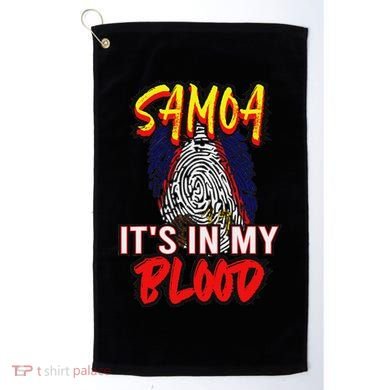 American Samoa Samoan Polynesian Golf Towel