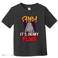 American Samoa Samoan Polynesian Toddler T-Shirt thumb 0