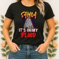 American Samoa Samoan Polynesian Women's T-Shirt thumb 2