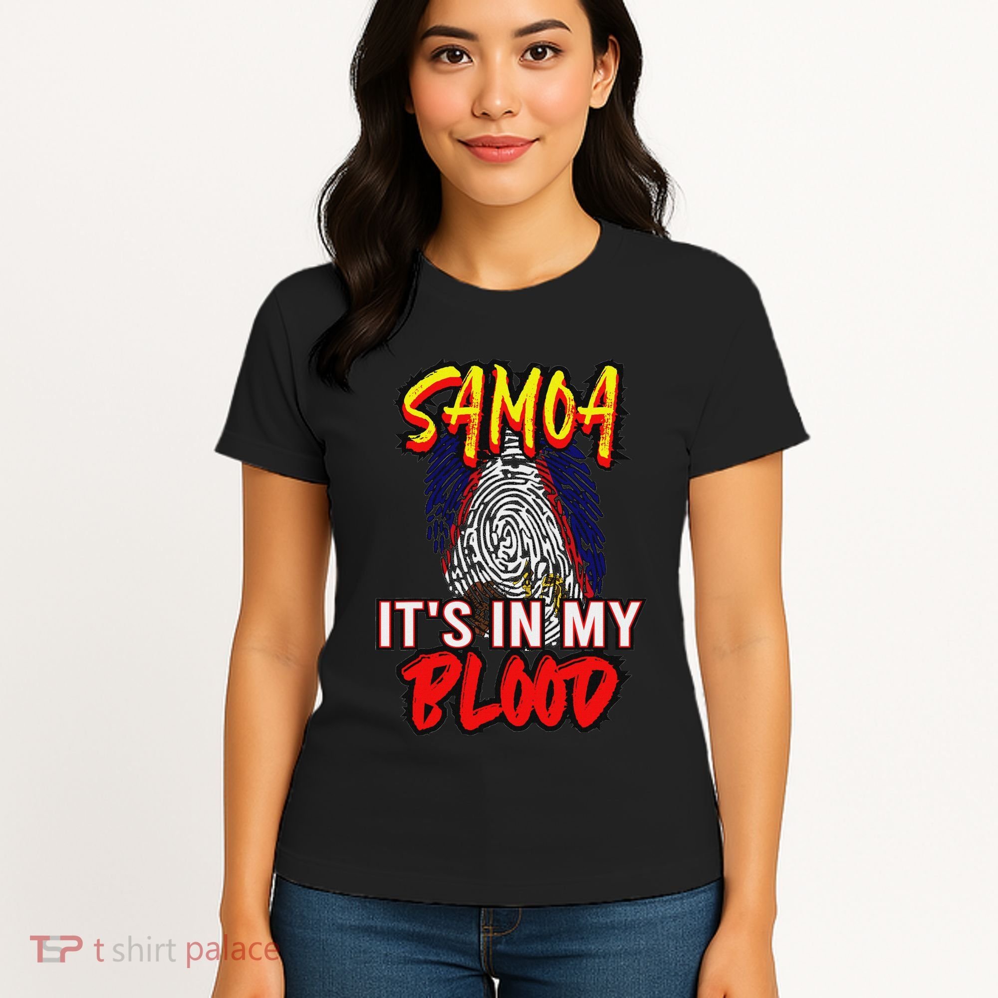 American Samoa Samoan Polynesian Women's T-Shirt