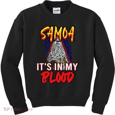 American Samoa Samoan Polynesian Kids Sweatshirt