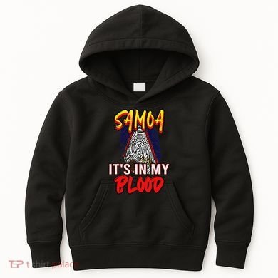 American Samoa Samoan Polynesian Kids Hoodie