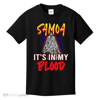American Samoa Samoan Polynesian Kids T-Shirt
