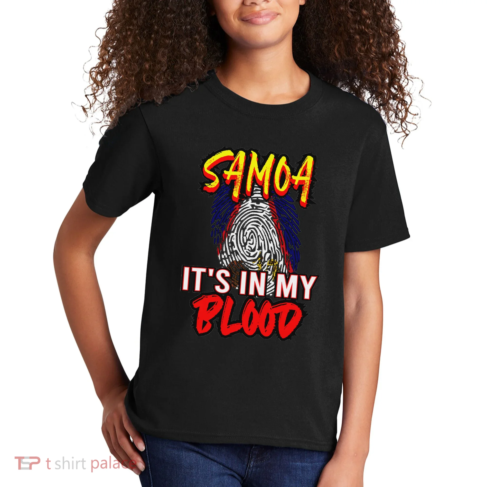 American Samoa Samoan Polynesian Kids T-Shirt