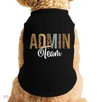 Admin Squad School Admin Team Principal Administrator Doggie Tank thumb 0