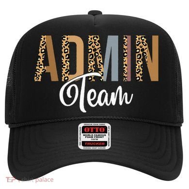 Admin Squad School Admin Team Principal Administrator Hat