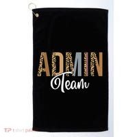 Admin Squad School Admin Team Principal Administrator Golf Towel thumb 0