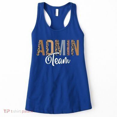 Admin Squad School Admin Team Principal Administrator Women's Tank Top