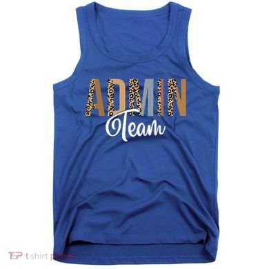 Admin Squad School Admin Team Principal Administrator Tank Top