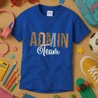 Admin Squad School Admin Team Principal Administrator Kids T-Shirt thumb 3