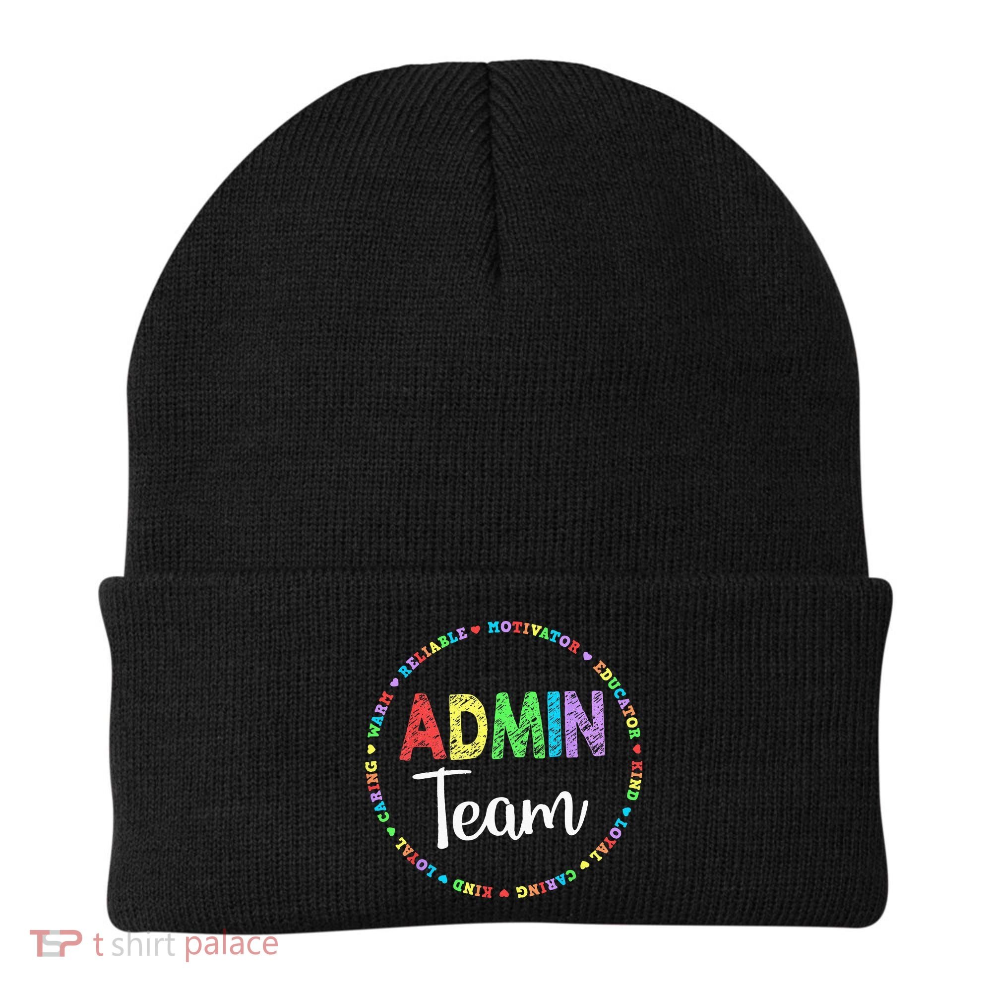 Admin Squad School Assistant Principal Team Administrator Beanie