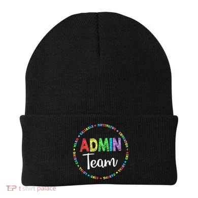 Admin Squad School Assistant Principal Team Administrator Beanie