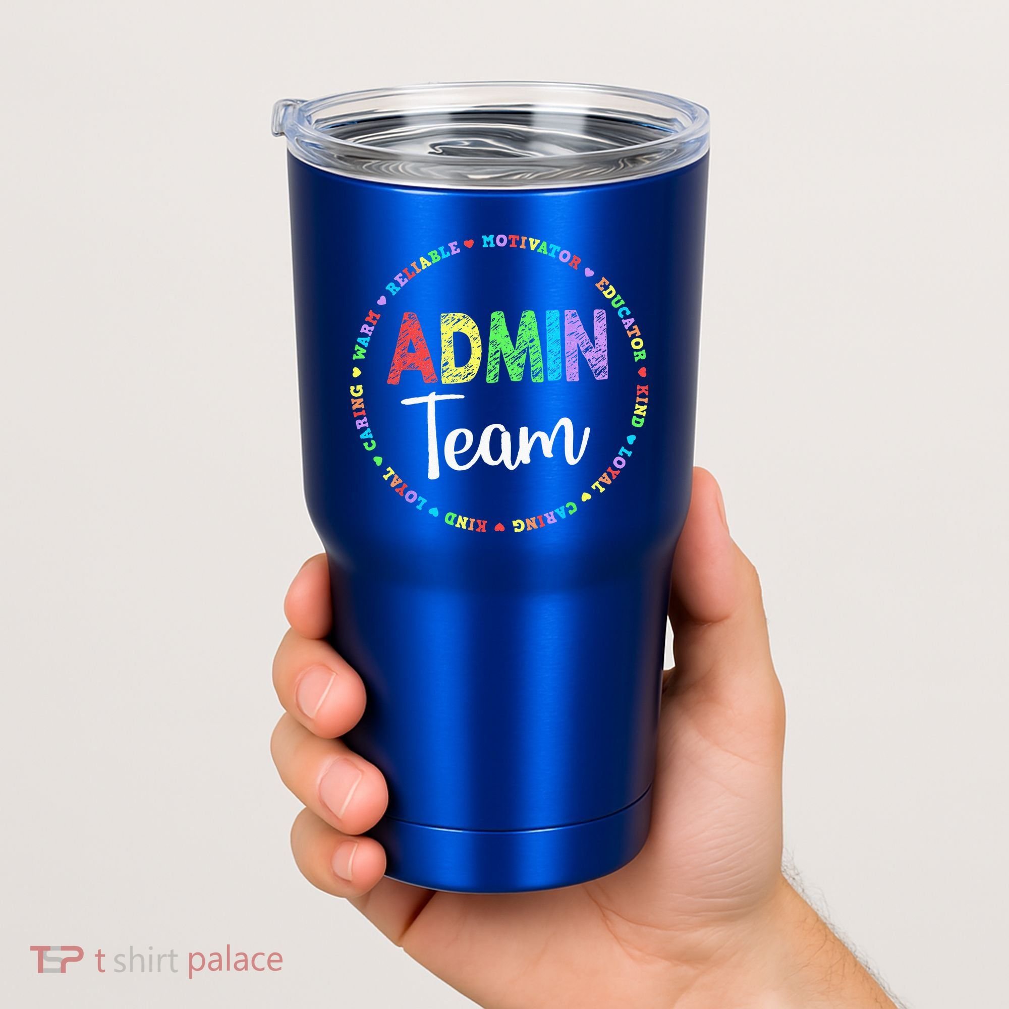 Admin Squad School Assistant Principal Team Administrator Tumbler