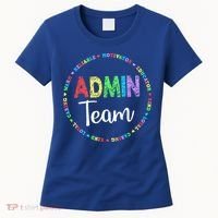 Admin Squad School Assistant Principal Team Administrator Women's T-Shirt thumb 0