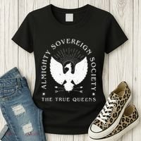 Almighty Sovereign Society Zodiac Academy Geraldine Grus Women's T-Shirt thumb 3