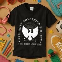 Almighty Sovereign Society Zodiac Academy Geraldine Grus Kids T-Shirt thumb 3