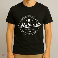 Alabama State Slogan Travel Vacation T-Shirt thumb 3