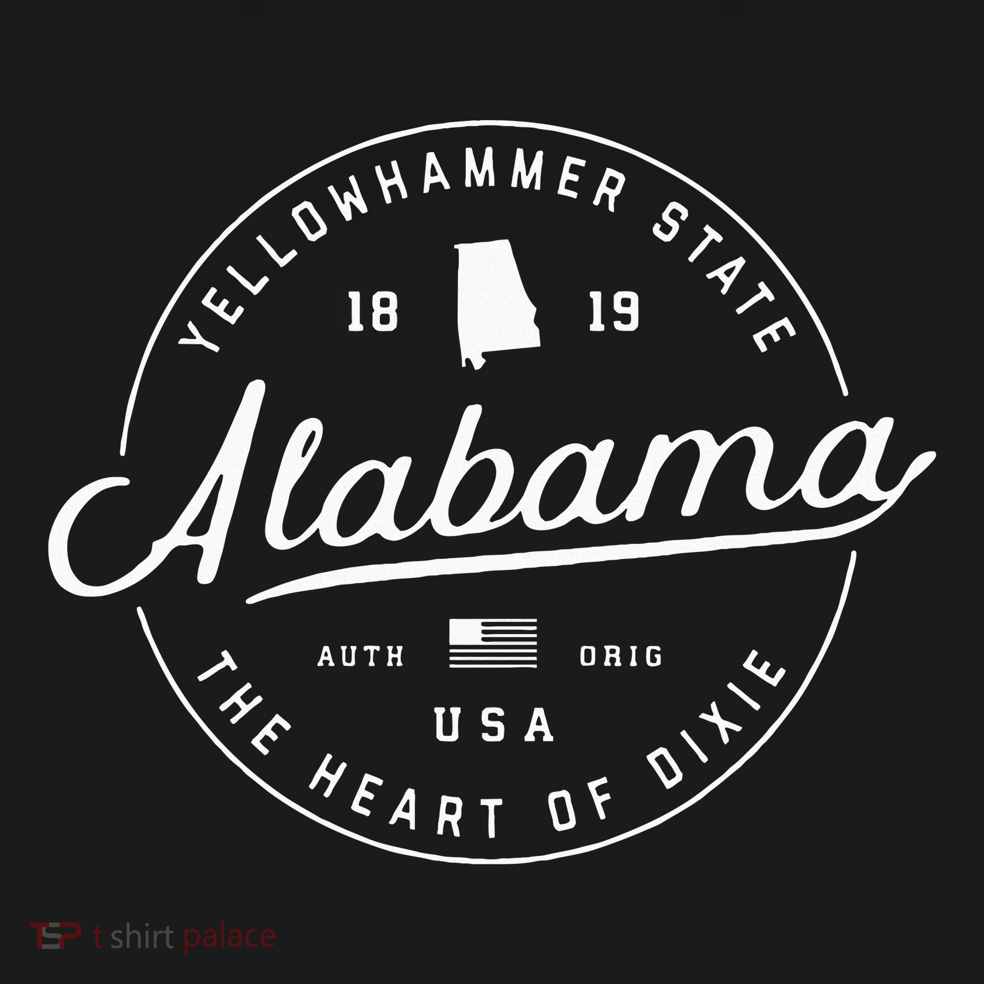 Alabama State Slogan Travel Vacation Visor