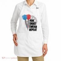 Aim Shoot Swear Repeat Dart Game Apron thumb 2