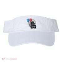 Aim Shoot Swear Repeat Dart Game Visor thumb 0