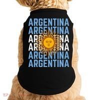 Argentina Sun Soccer Fan Doggie Tank thumb 0