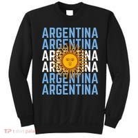 Argentina Sun Soccer Fan Sweatshirt thumb 0