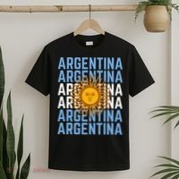 Argentina Sun Soccer Fan T-Shirt thumb 2