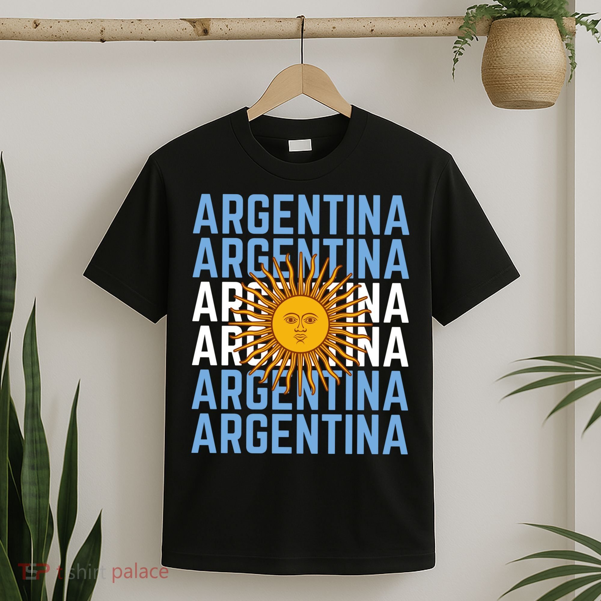 Argentina Sun Soccer Fan T-Shirt