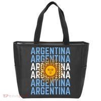 Argentina Sun Soccer Fan Tote Bag thumb 0