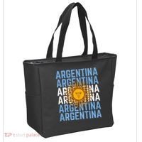 Argentina Sun Soccer Fan Tote Bag thumb 2