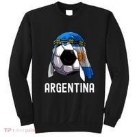 Argentina Soccer Support Team Jersey Argentinian Flag Sweatshirt thumb 0