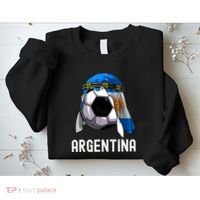 Argentina Soccer Support Team Jersey Argentinian Flag Sweatshirt thumb 2