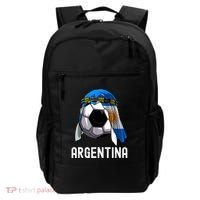 Argentina Soccer Support Team Jersey Argentinian Flag Backpack thumb 0