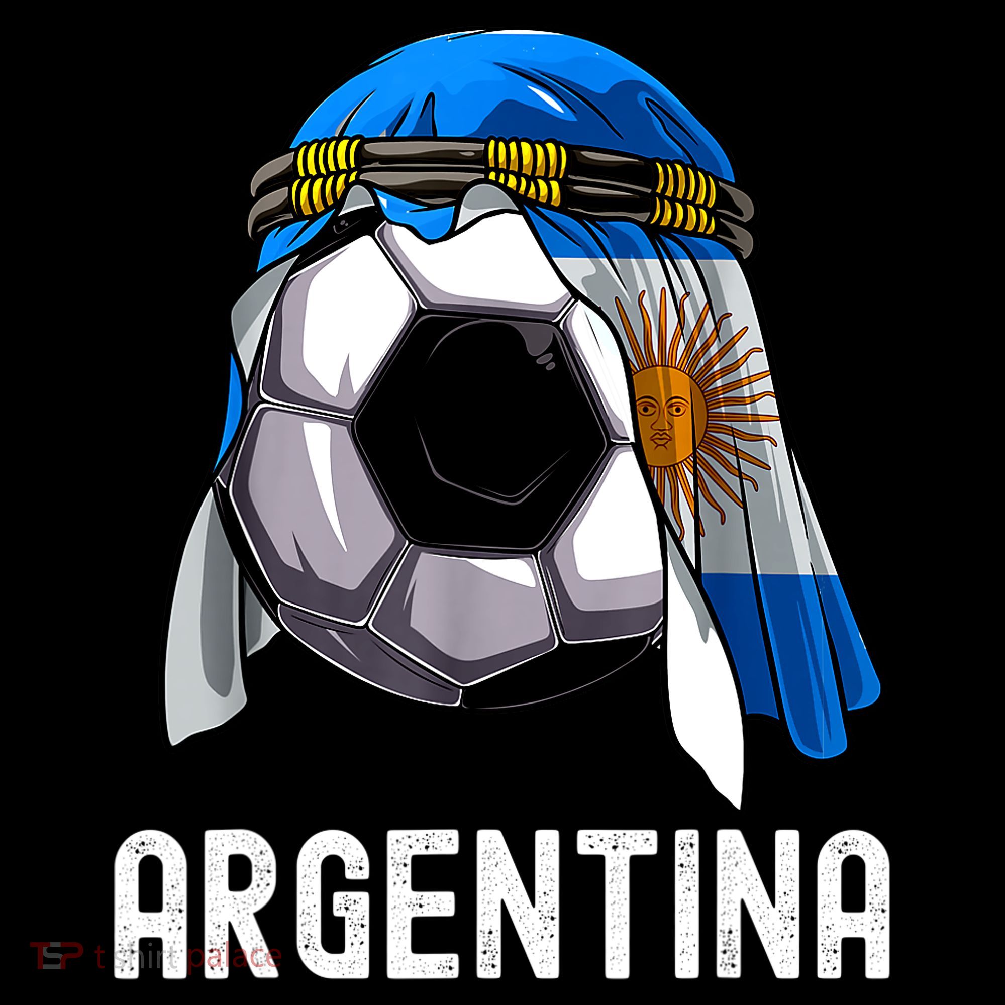 Argentina Soccer Support Team Jersey Argentinian Flag Coffee Mug