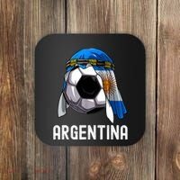Argentina Soccer Support Team Jersey Argentinian Flag Coaster thumb 0