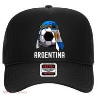 Argentina Soccer Support Team Jersey Argentinian Flag Hat thumb 0