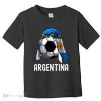 Argentina Soccer Support Team Jersey Argentinian Flag Toddler T-Shirt thumb 0