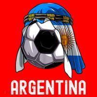 Argentina Soccer Support Team Jersey Argentinian Flag Santa Hat thumb 1