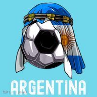 Argentina Soccer Support Team Jersey Argentinian Flag T-Shirt thumb 6