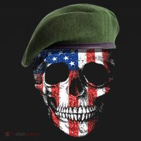 American Soldier Skull Flag 4th Of July Meaningful Gift Women's Hoodie thumb 2