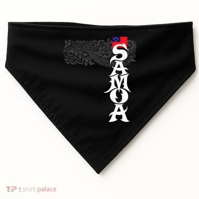 American Samoa Samoa Island Polynesian Samoan USA-Made Doggie Bandana