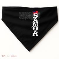 American Samoa Samoa Island Polynesian Samoan USA-Made Doggie Bandana thumb 0