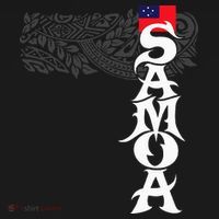 American Samoa Samoa Island Polynesian Samoan USA-Made Doggie Bandana thumb 2
